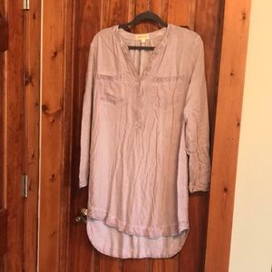 Cloth & Stone pink dress